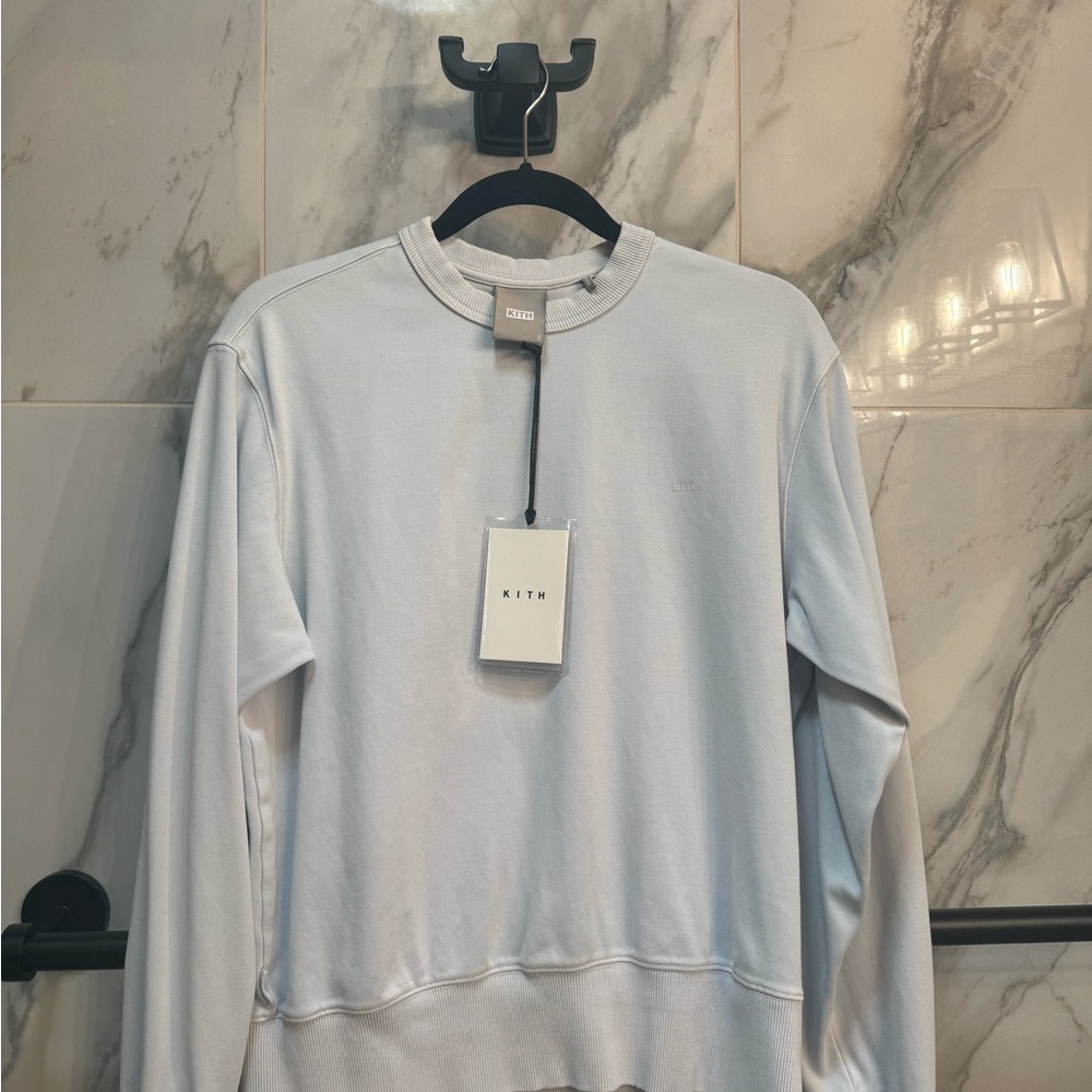 Kith Light Blue Crewneck NWT